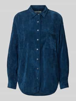 0039 italy Lange blouse met platte kraag model 'BETTY'