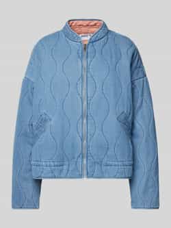 Jake*s Casual Jeansjack met doorgestikte naden