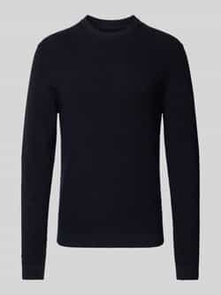 Matinique Shirt met lange mouwen en labeldetail model 'Alagoon'