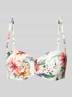 Lascana Beugelbandeau bikinitop Salsa met mooie bloemenprint