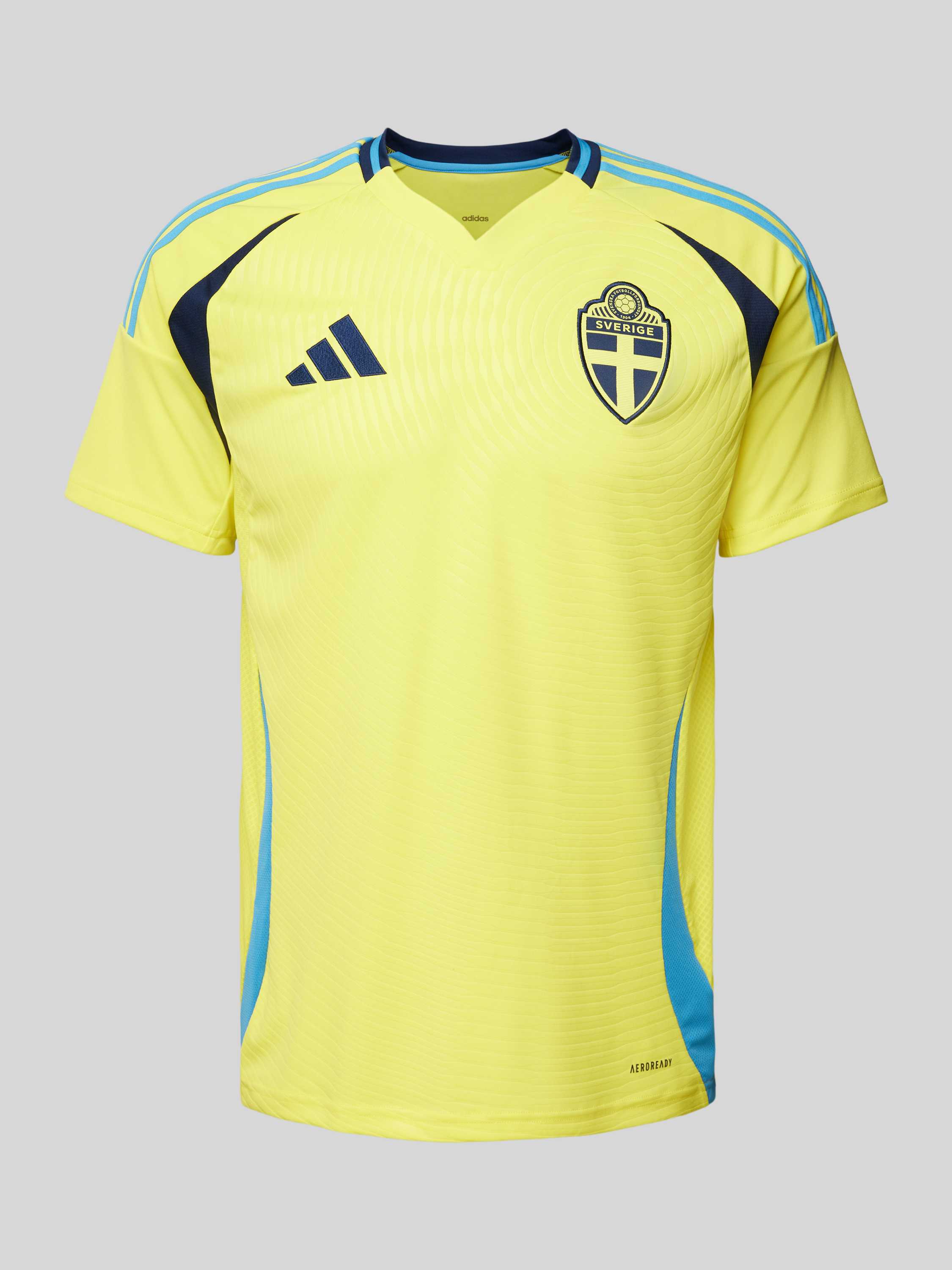 Adidas Sweden 2024 Home Shirt Bright Yellow- Heren Bright Yellow