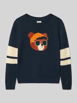 S.Oliver RED LABEL Regular fit gebreide pullover van katoenmix