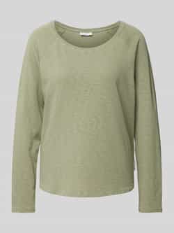 Marc O'Polo DENIM Longsleeve Slub jersey-kwaliteit wijde ronde halslijn