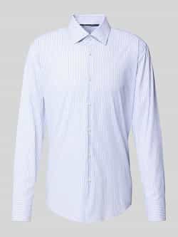 Boss Slim fit zakelijk overhemd van ademend materiaal model 'HANK'