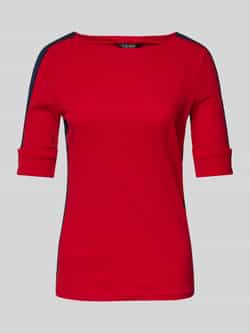 Lauren Ralph Lauren T-shirt met boothals model 'DAMIRA'