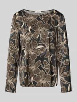 Marc O'Polo Regular fit blouse met lange mouwen van viscosemix