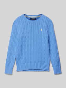 Polo Ralph Lauren Teens Gebreide pullover met kabelpatroon