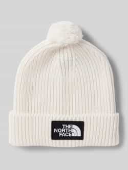 The North Face Beanie in gebreide look