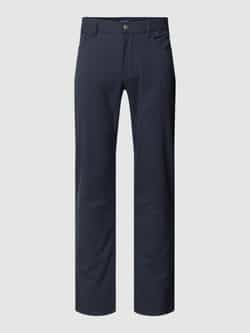 Christian Berg Men Regular fit stoffen broek met structuurmotief
