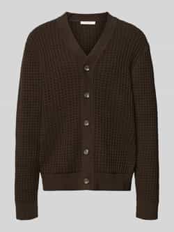 Selected Homme Regular fit gebreid jack van puur katoen model 'TOM'