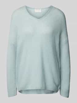 Hemisphere Gebreide pullover met V-hals