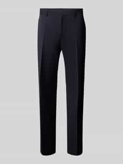 Boss Regular fit pantalon met persplooien model 'Lenon'