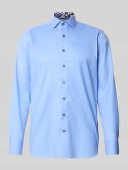 OLYMP SIGNATURE SLIM FIT Slim fit vrijetijdsoverhemd met kentkraag model 'Savio'