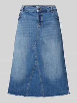 Christian Berg Woman Knielange jeansrok in 5-pocketmodel