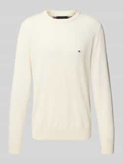 Tommy Hilfiger Gebreide pullover met ribboorden