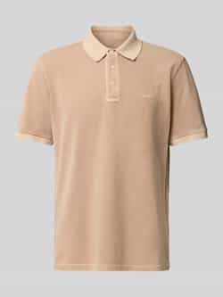Gant Regular fit poloshirt met labelstitching model 'SUNFADED'