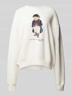 Polo Ralph Lauren Stijlvolle Sweatshirt voor Mannen White Dames