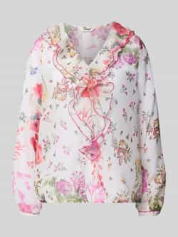 Only Regular fit blouse met volants model 'MILLA'