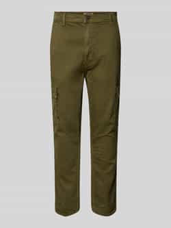 Blend Slim regular fit cargobroek met riemlussen model 'TWISTER'