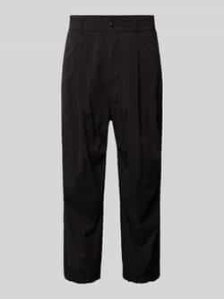 Drykorn Tapered fit bandplooibroek met elastische band