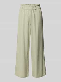 Only Loose fit culotte van een mix van viscose en linnen model 'SOLVI-CARO'