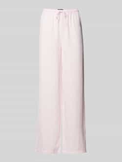 Review Wide leg pyjamabroek met tunnelkoord