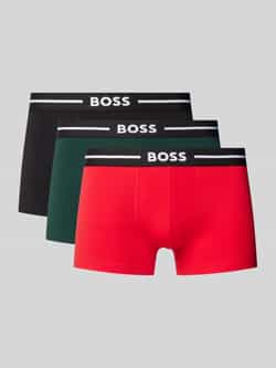 Boss Boxershort met elastische band in een set van 3 stuks