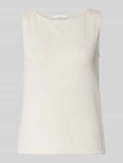 Opus Gebreide top met ronde hals model 'Ilonki'