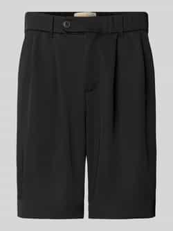 Another Cotton Lab Double Pleated Shorts men zwart Maat XL Kleding