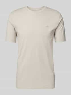 SCOTCH & SODA Heren Polo's & T-shirts Seasonal Core Regular Fit Lo Beige