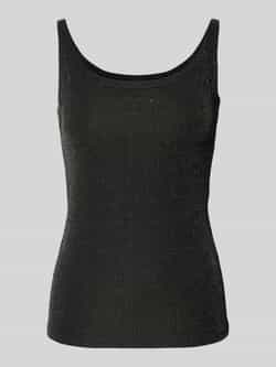 Kaffe Top met bandjes en ribboorden model 'cecilia'