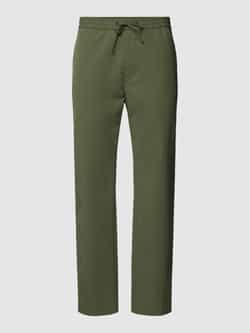 CK Calvin Klein Broek van viscosemix met persplooien