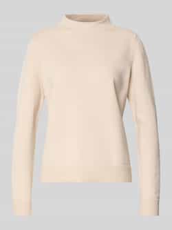 Betty Barclay Gebreide pullover van viscosemix met opstaande kraag