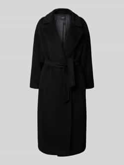 Weekend Max Mara Regular fit lange wollen jas met alpaca en mohair model 'TEMPERA'