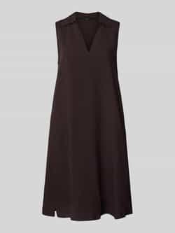 Opus Knielange jurk van viscose model 'Wika'
