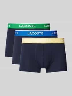 Lacoste Boxershort met elastische band in een set van 3 stuks