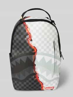 Sprayground Rugzak met labelbadge model 'SPLIT FIRE'