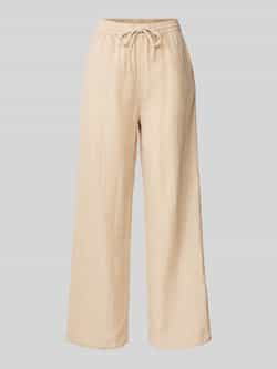 Only Regular fit stoffen broek in kreuklook model 'THYRA'