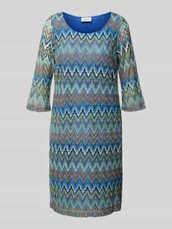 Vera Mont Zomerjurk met Zigzag Patroon Multicolor Dames