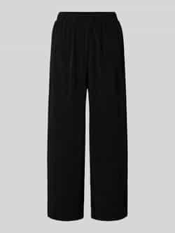 Pieces Regular fit culotte in kreuklook model 'FLORA'