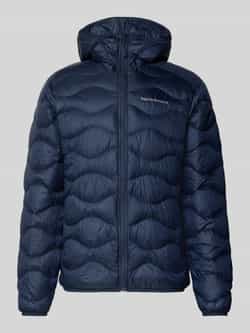 Peak Performance Gewatteerd jack met labelstitching