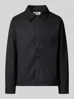 Casual friday Regular fit overhemdjack met viscose model 'Marco'
