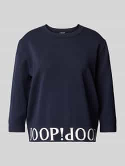 Joop! Gebreide pullover met ronde hals model 'Kassa'