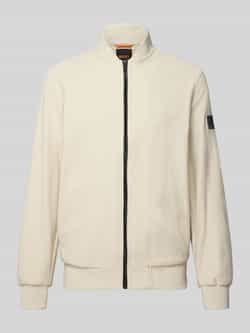 Boss Orange Regular fit sweatjack van puur katoen model 'LISIMBA'