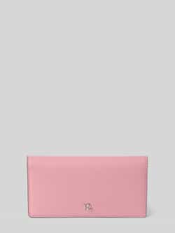 Lauren Ralph Lauren Portemonnee van leer met logo-applicatie