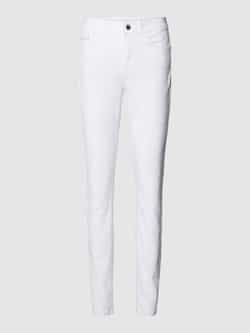 Liu Jo White Jeans met strass-steentjes model 'DIVINE'