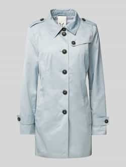 Fuchs Schmitt Trenchcoat met strookzakken