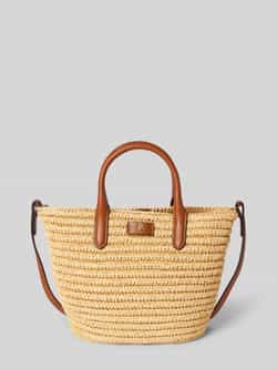 Lauren Ralph Lauren Tote bag in gevlochten look model 'BRIE'