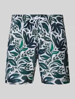 Shiwi Regular fit zwembroek met labelpatch model 'Mike'