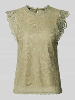 Pieces Top 17120454 OLLINE-TEA GREEN